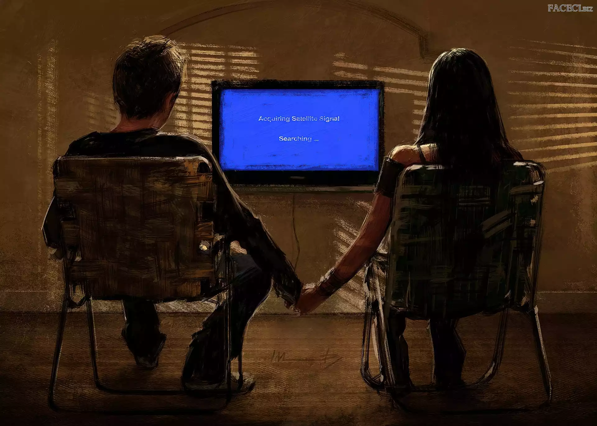 Dziewczyna, Telewizor, Isabella Morawetz, Chłopak